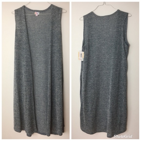 LuLaRoe Jackets & Blazers - Long Vest Sleeveless LuLaRoe Joy